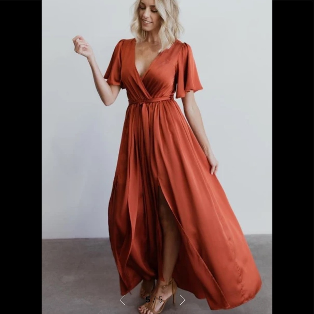 Baltic Born Sicily Rust Dress